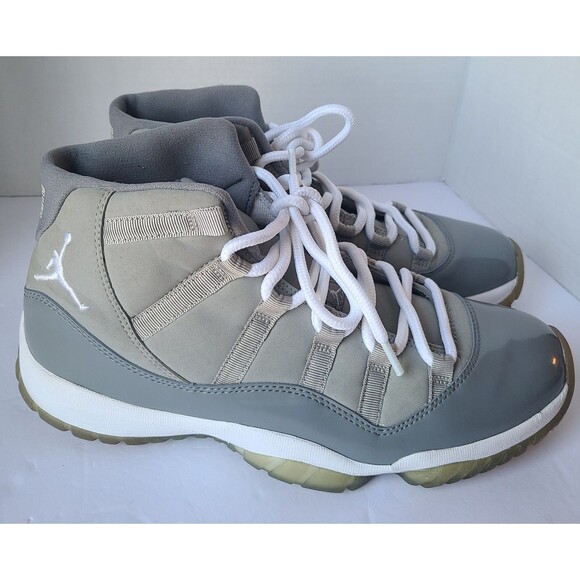 Nike Air Jordan 11 Retro Cool Grey 2010 Size 9.5 Medium Grey White 378037-001 OG main image 6